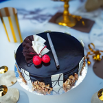 Chocolate Walnut Cake - India