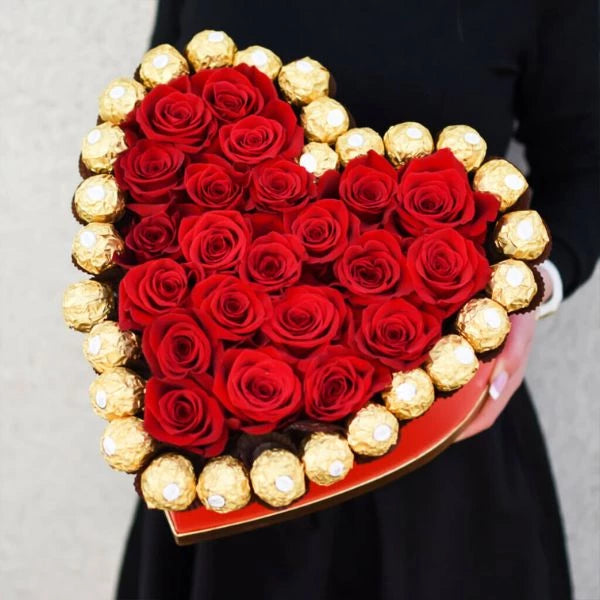 Heartful Ferrero and Roses - UAE