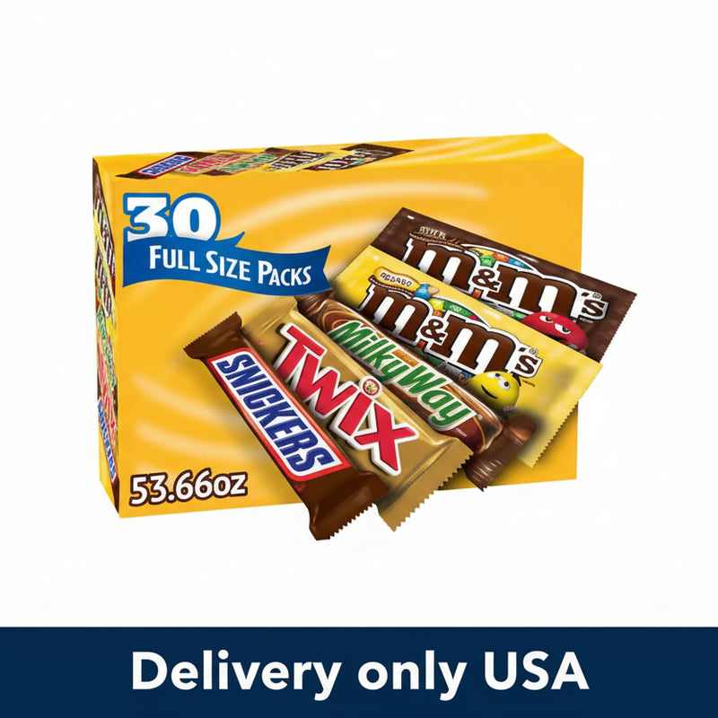 Mixed pack of Chocolates -30 bars - USA