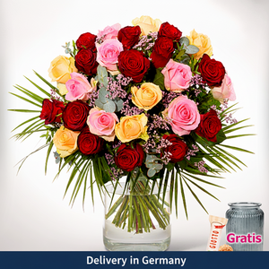 Mixed Roses Bouquet - Germany