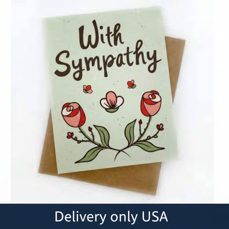 Sympathy Card - USA