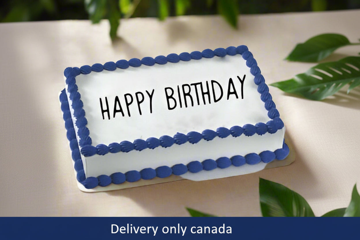 Large Vanilla Cake – delivery in Canada