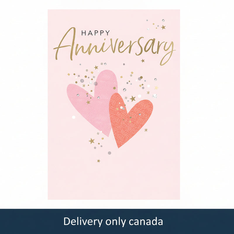 Anniversary Greeting Card - Canada