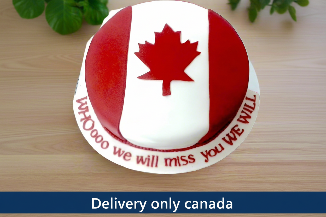 Maple Leaf Cake – delivery in Canada