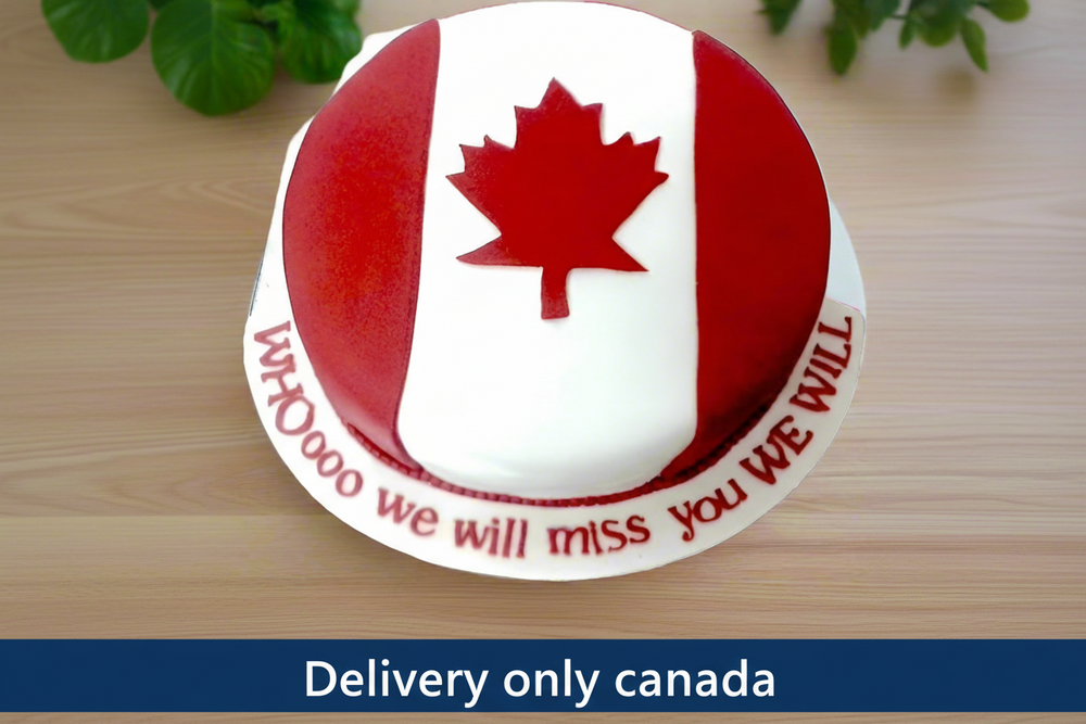 Maple Leaf Cake – delivery in Canada