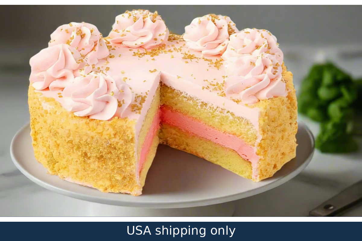 Pink Champagne Cake – delivery in USA