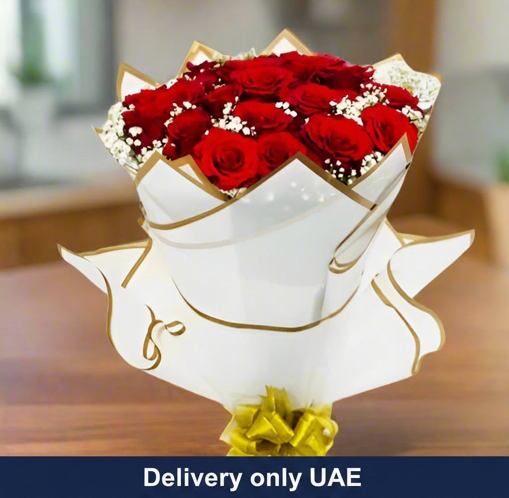 Red Roses Bouquet - UAE Delivery