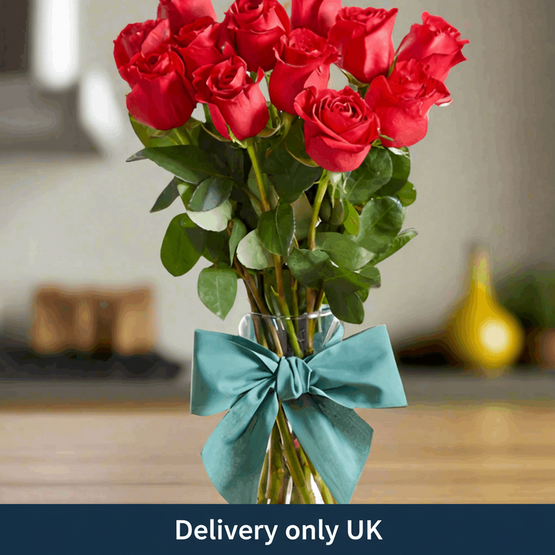 12 Red Roses - UK
