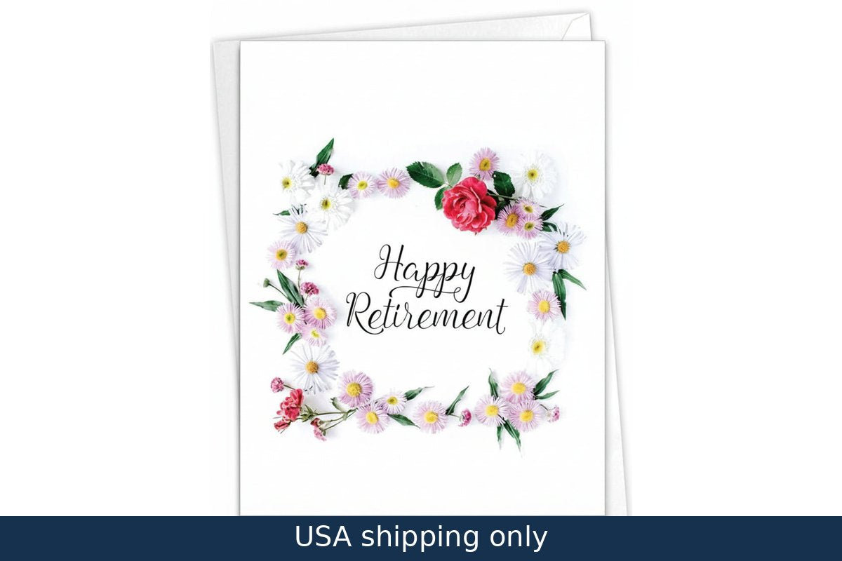 Retirement Card – delivery in USA