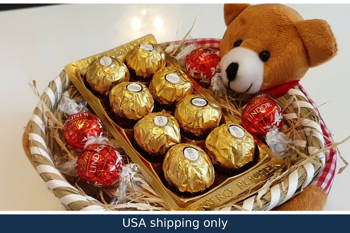 Gift Hampers to USA | Chocolate basket to America