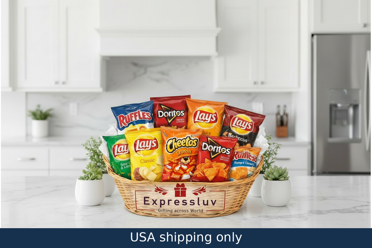 Send Snacks filled Gift Hamper – delivery in USA