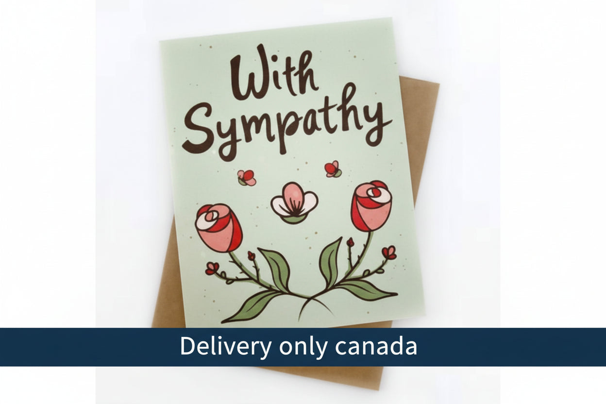 Sympathy Card – delivery in Canada