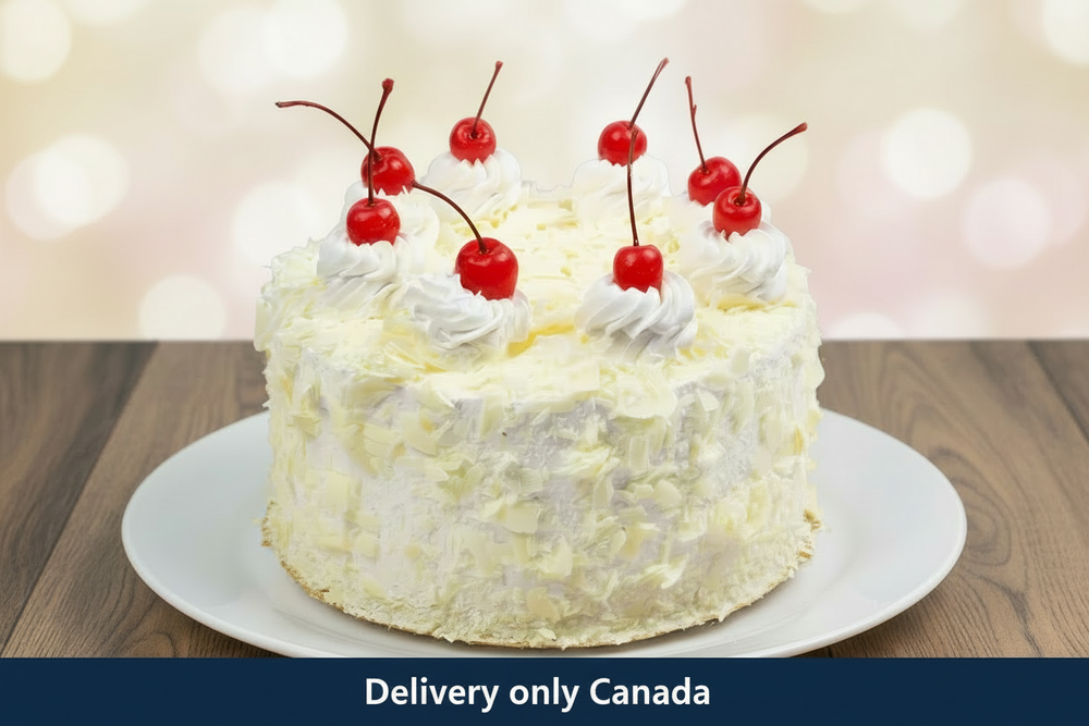 White Forest Cake – delivery in Canada