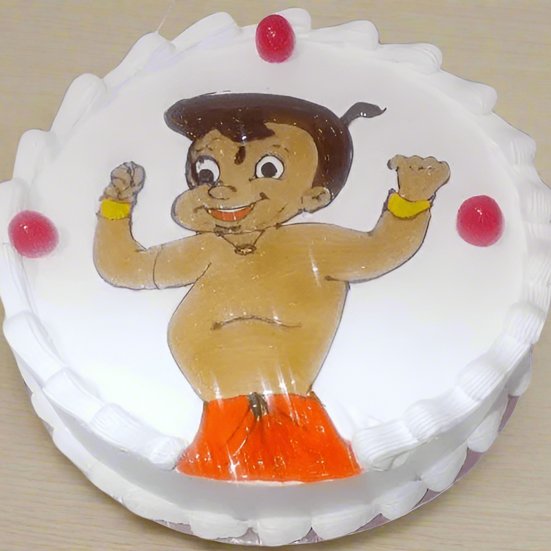 Pineapple Bheem Cake - India