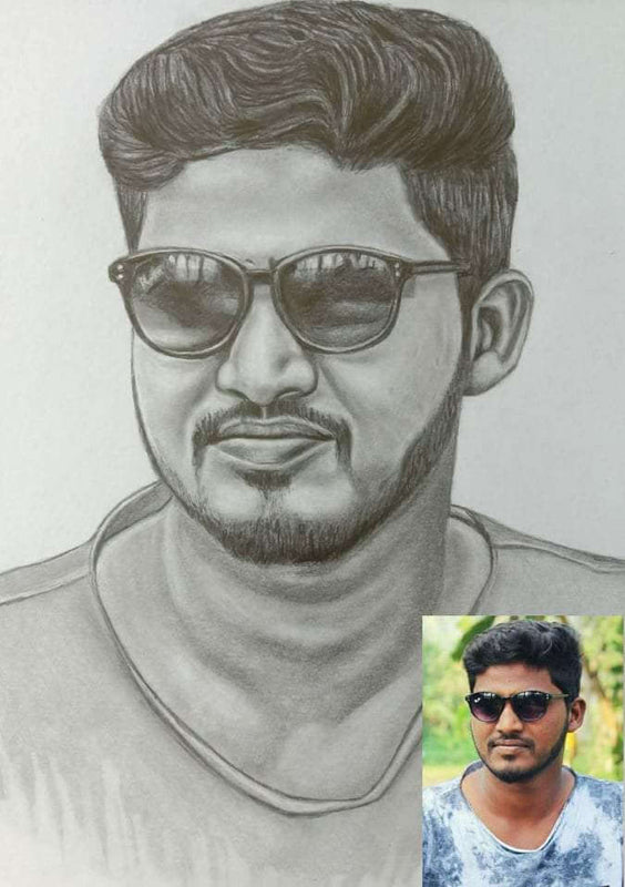 Pencil Art for Brother - India