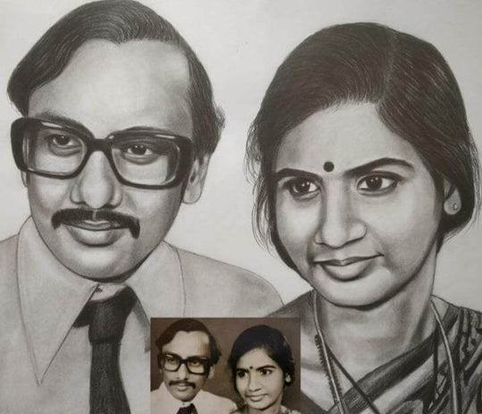 Pencil Art for Parents – India