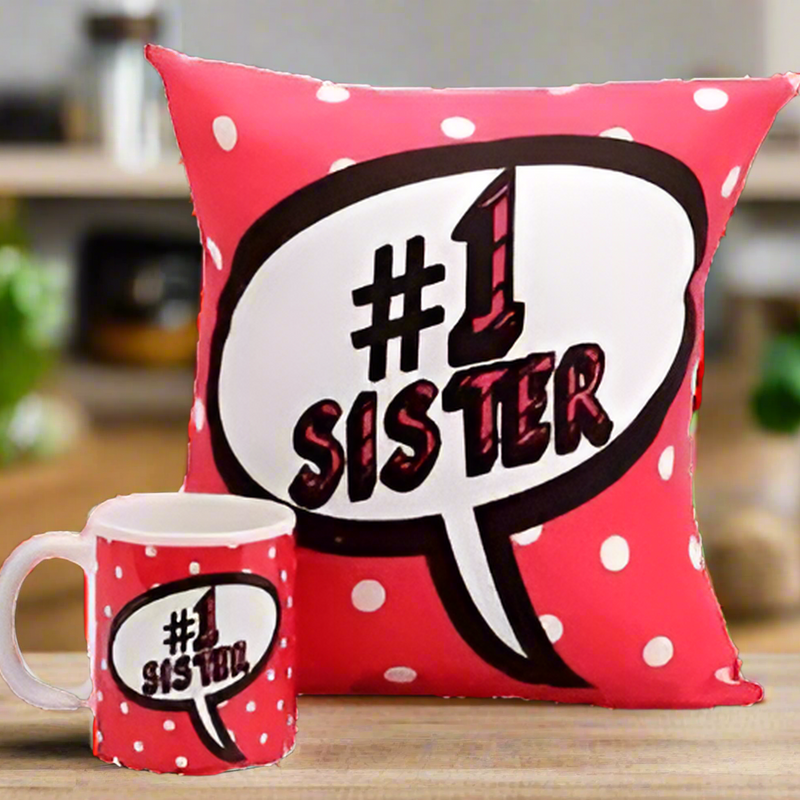 Pillow & Mug - India