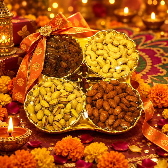 Badam, Pista, Almond, Kismis – India
