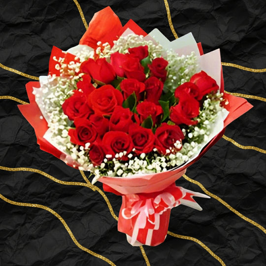 Valentine Rose Bouquet – India