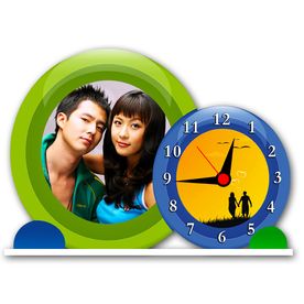 Round Clock Acrylic