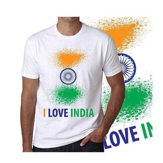 White Collar T-Shirt Free Size