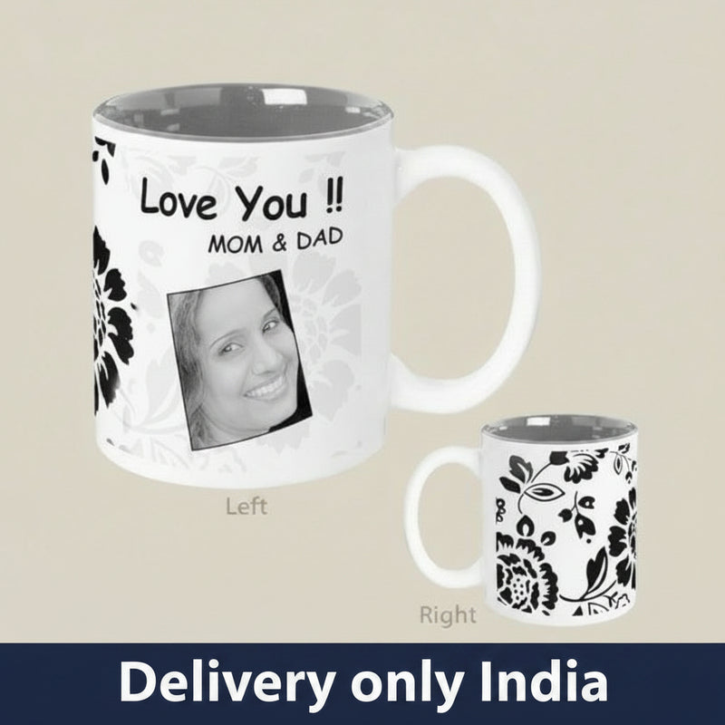 Personalised Photo Coffee Mug - India