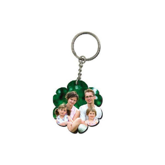 Flower Single Sided Keychain – India
