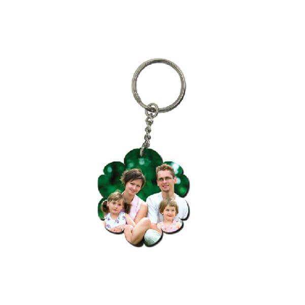 Flower Single Sided Keychain - India