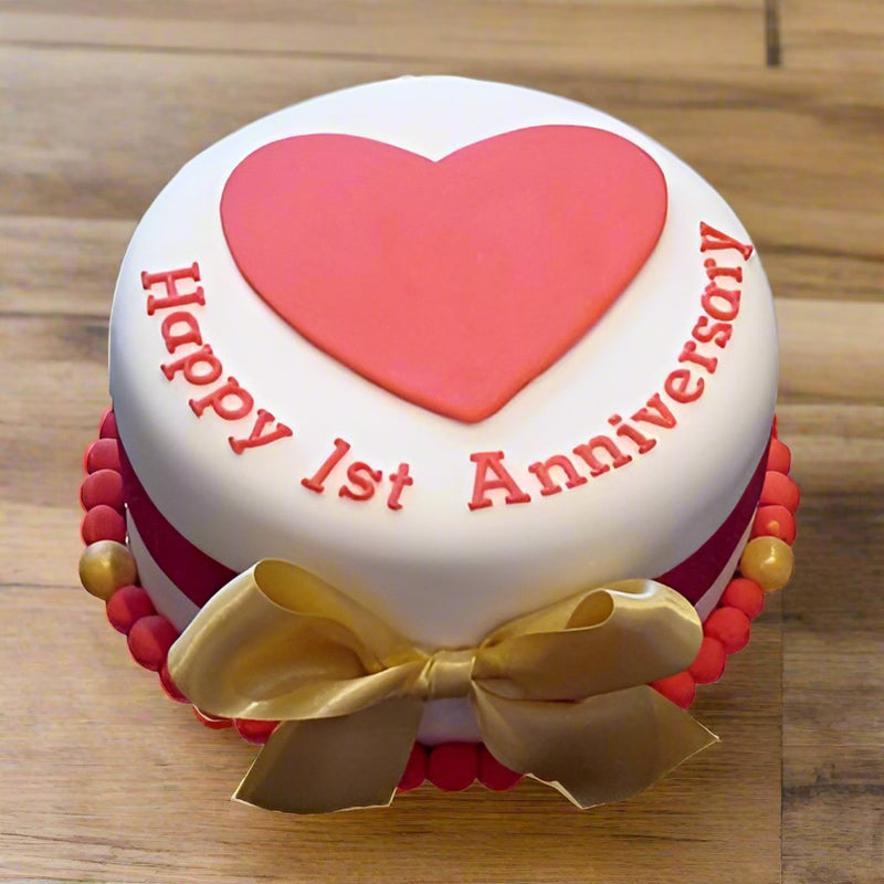 First Anniversary Cake for Celebrations in India