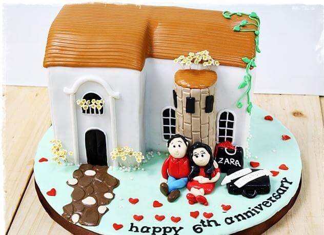 Home Design Cake
