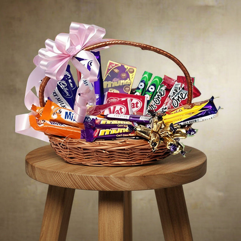 Giant Chocolate Basket - India