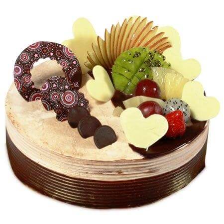 Fruit n Chocolate Mix Cake