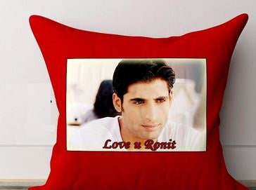 Red Satin Pillow - India