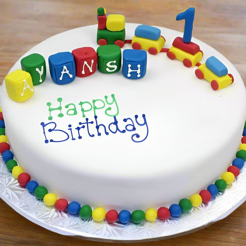 Send Pineapple Train Cake | Online Cake Delivery India