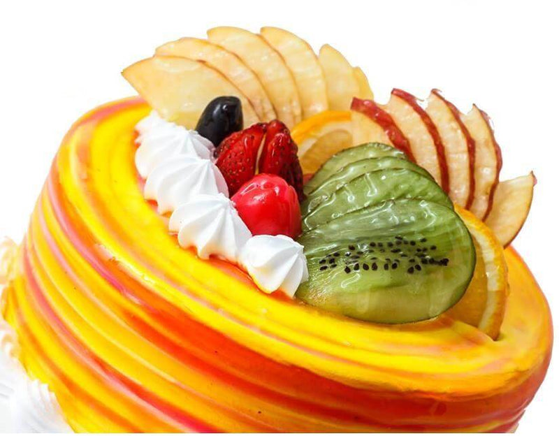 Fruit Spongy Cake