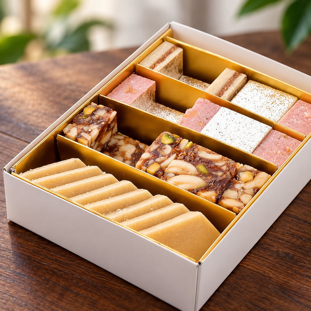 Assorted Sweets Pack 500gm – India