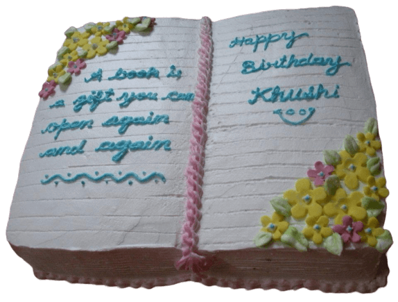 Note Book Cake - India