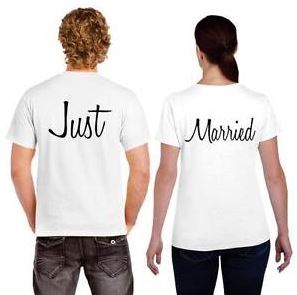Just Married T-shirts – India