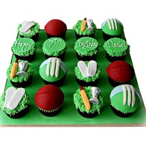 Delicious Cricket Cup Cake - India