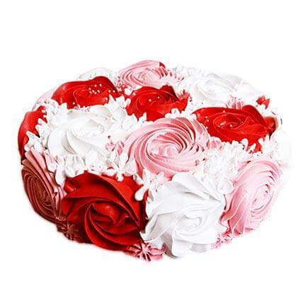 Chocolate Flora Cake - India