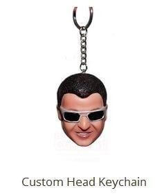 Face Customized Key chain