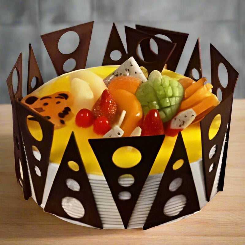 Pineapple n Fruit Cake - India