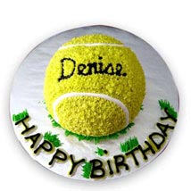 Tennis Ball Cake - India