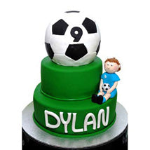 Soccer Player Cake