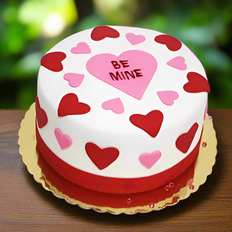 Valentine - Be Mine special cake - India