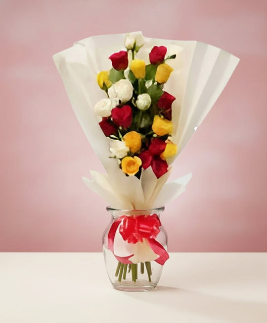 Mixed Roses Bunch - Best – India