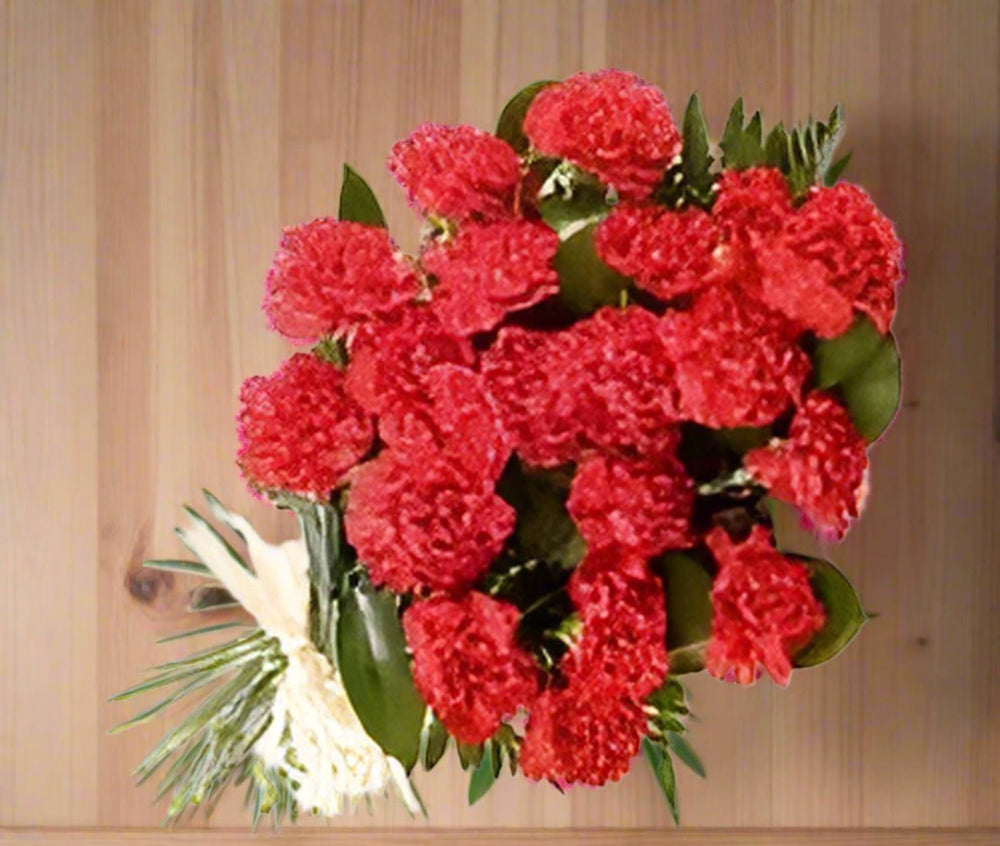 Red Flowers Bunch