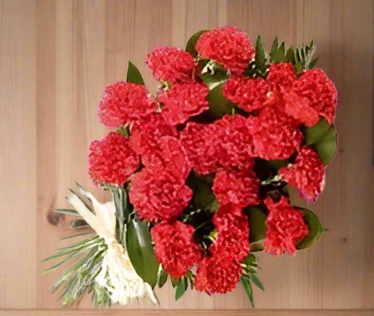 Red Flowers Bunch