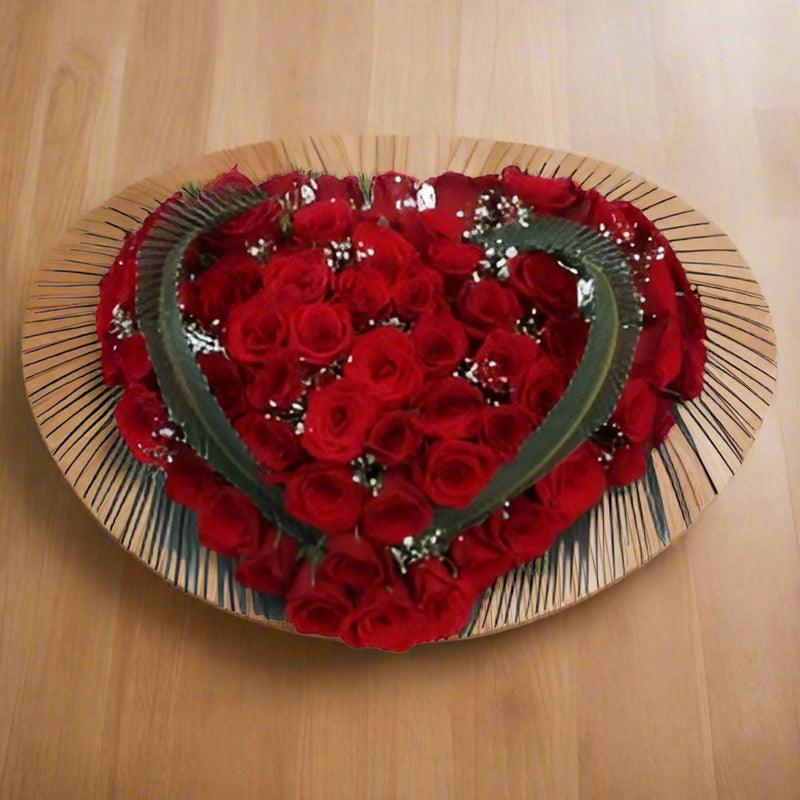Heart-Shaped Roses