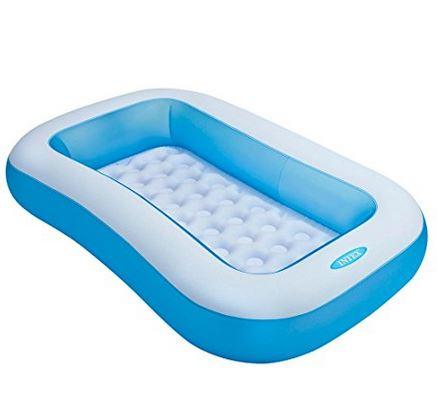 Inflatable Rectangular Pool, Multi Color